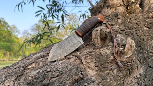 Meno - Damascus Mini Machete